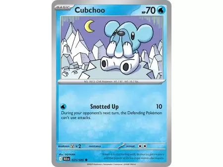 Cubchoo (Poke Ball Pattern) – Black Bolt SV10.5 | Carta POKEMON en México