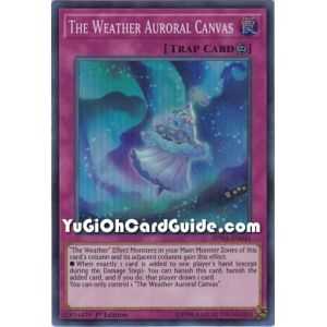 The Weather Auroral Canvas (Super Rare) – Spirit Warriors | Carta YUGIOH en México