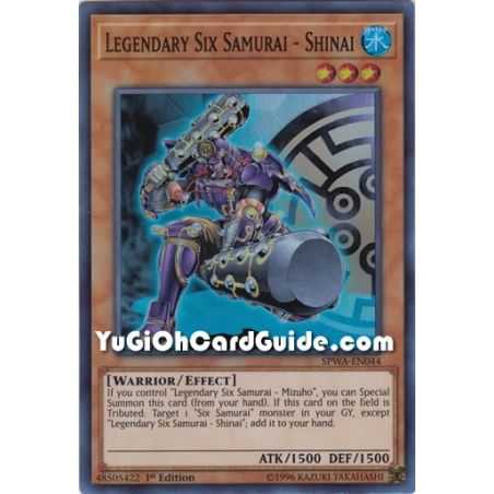 Legendary Six Samurai - Shinai (Super Rare) – Spirit Warriors | Carta YUGIOH en México