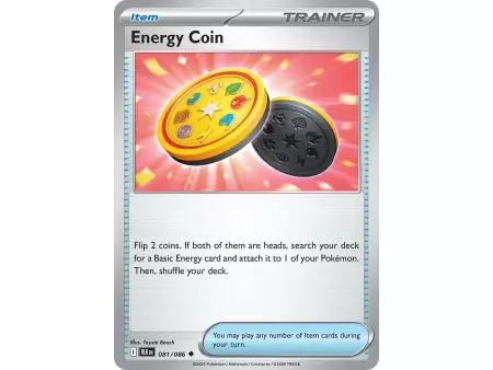 Energy Coin (Poke Ball Pattern) – Black Bolt SV10.5 | Carta POKEMON en México