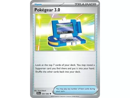 Pokegear 3.0 (Poke Ball Pattern) – Black Bolt SV10.5 | Carta POKEMON en México