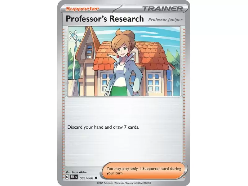 Professor's Research (Professor Juniper) (Poke Ball Pattern) – Black Bolt SV10.5 | Carta POKEMON en México