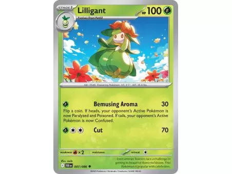 Lilligant (Master Ball Pattern) – Black Bolt SV10.5 | Carta POKEMON en México