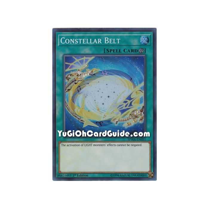 Constellar Belt (Super Rare) – Spirit Warriors | Carta YUGIOH en México