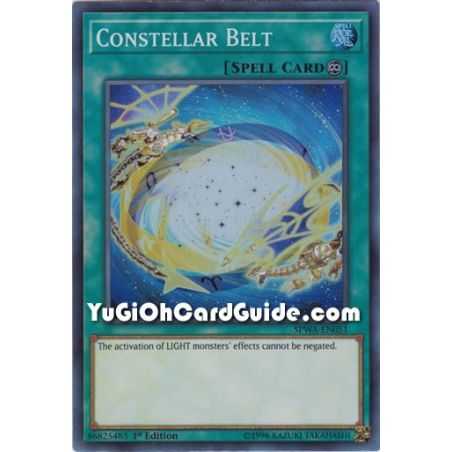 Constellar Belt (Super Rare) – Spirit Warriors | Carta YUGIOH en México