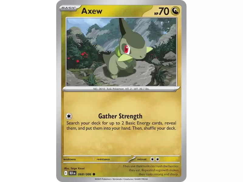 Axew (Master Ball Pattern) – Black Bolt SV10.5 | Carta POKEMON en México