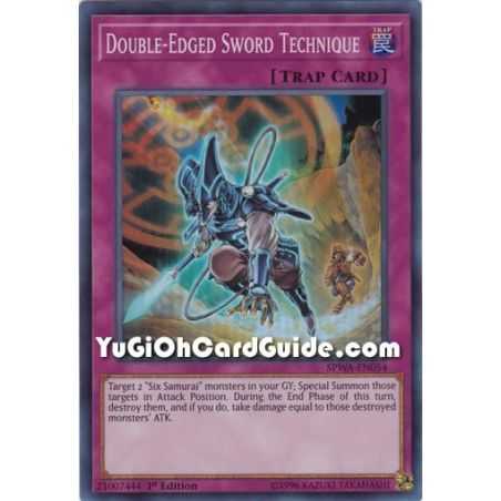 Double - Edged Sword Technique (Super Rare) – Spirit Warriors | Carta YUGIOH en México