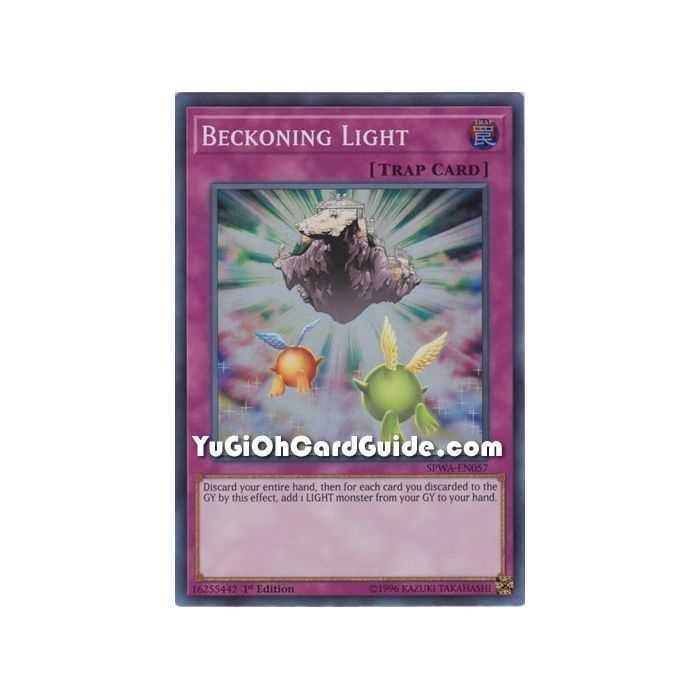 Beckoning Light (Super Rare) – Spirit Warriors | Carta YUGIOH en México