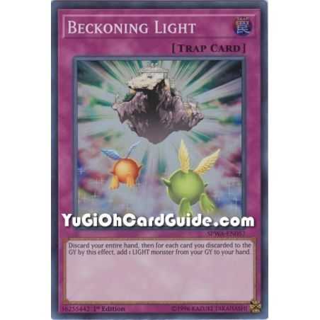 Beckoning Light (Super Rare) – Spirit Warriors | Carta YUGIOH en México