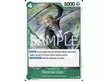 Roronoa Zoro (Rare)