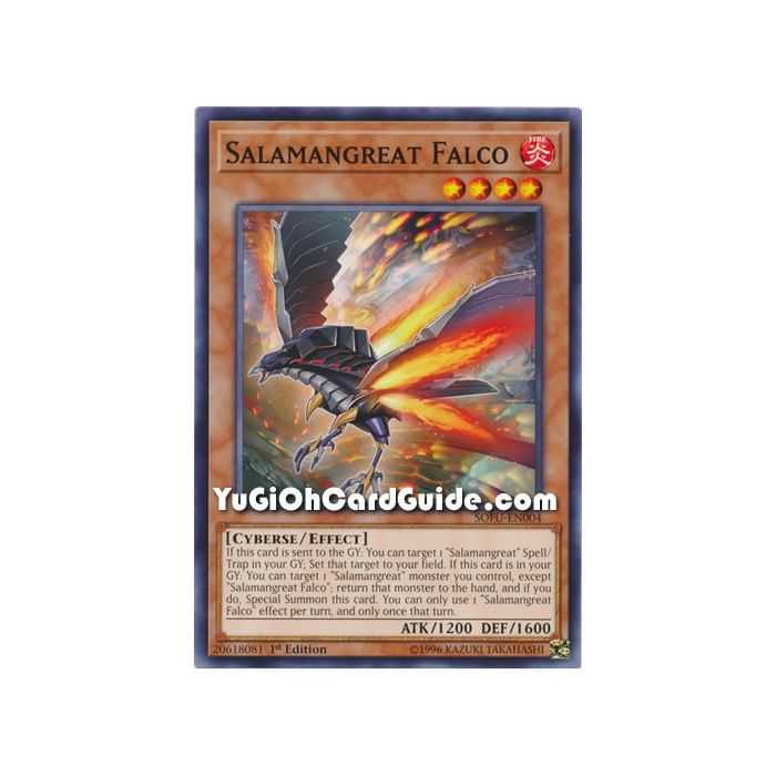 Salamangreat Falco (Common) – Soul Fusion | Carta YUGIOH en México