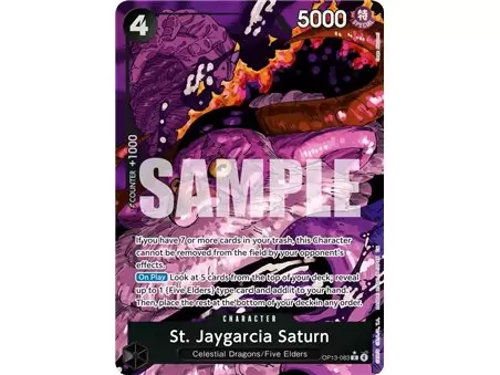 St. Jaygarcia Saturn (Alternate Art)