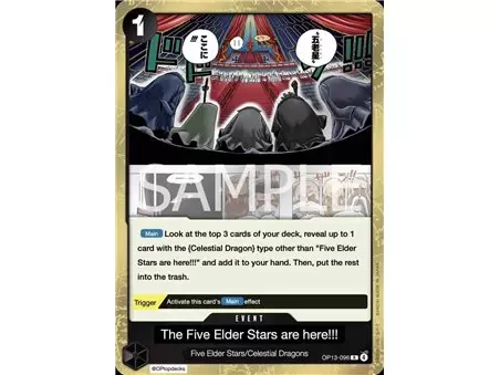 The Five Elders Are at You Service!!! (Rare)