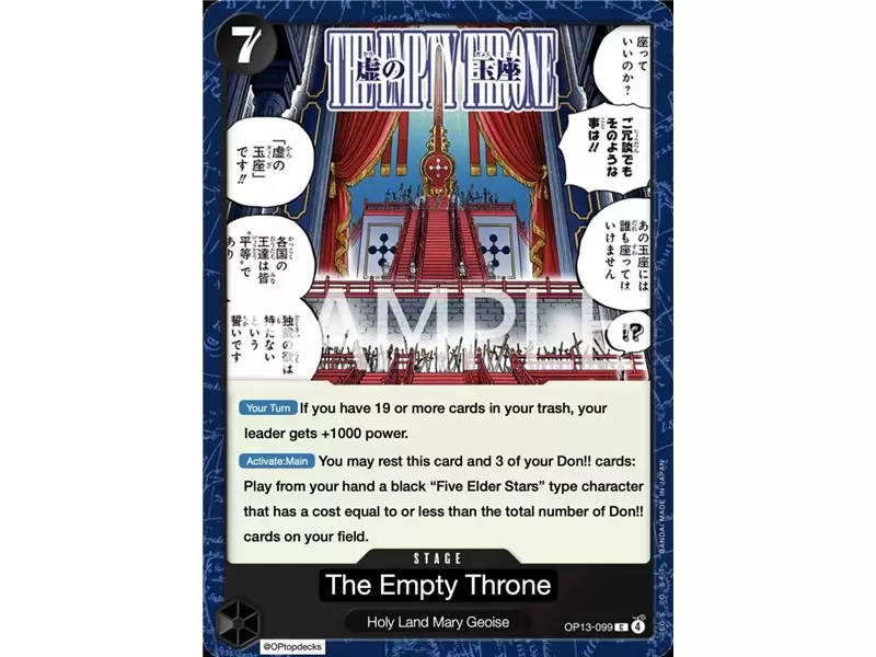 The Empty Throne (Common)