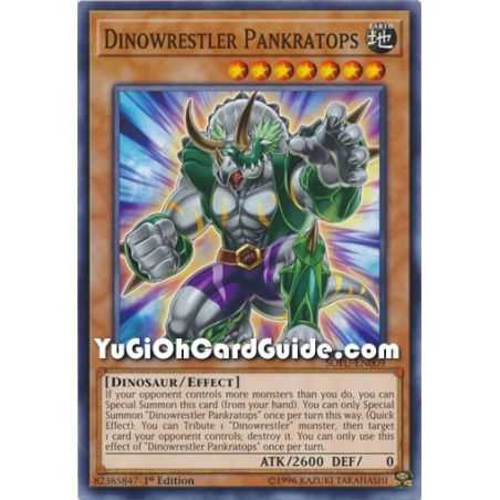 Dinowrestler Pankratops (Common) – Soul Fusion | Carta YUGIOH en México