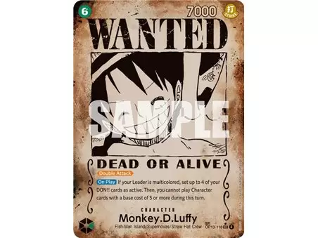 Monkey.D.Luffy (Wanted Poster)