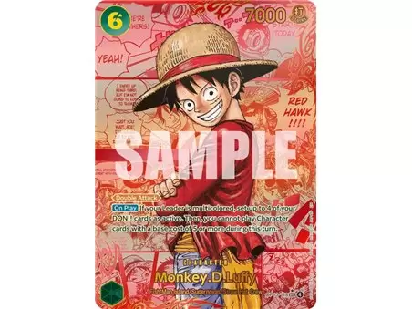 Monkey.D.Luffy (Red Super Alternate Art)