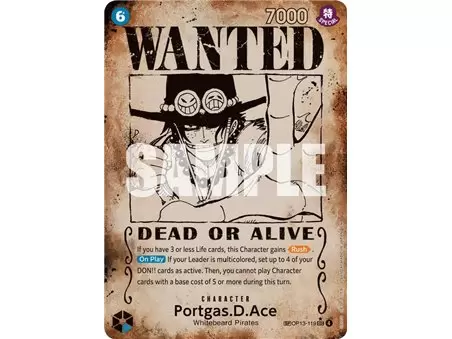 Portgas.D.Ace (Wanted Poster)