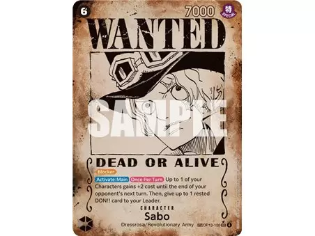 Sabo (Wanted Poster)