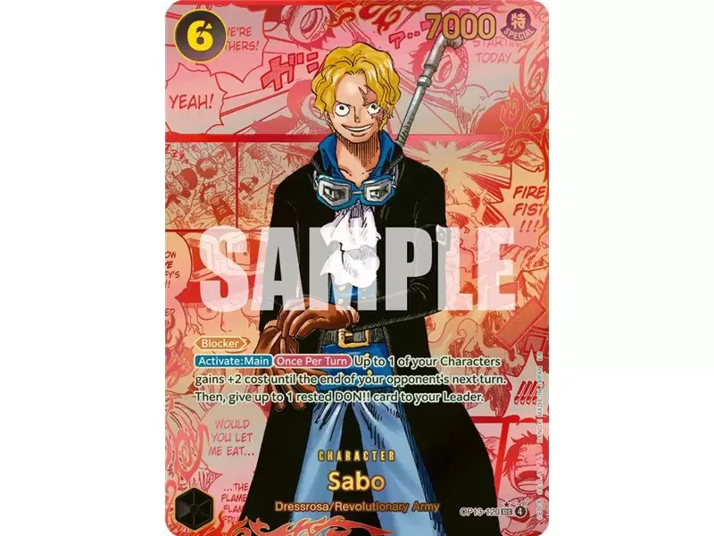 Sabo (Red Super Alternate Art)