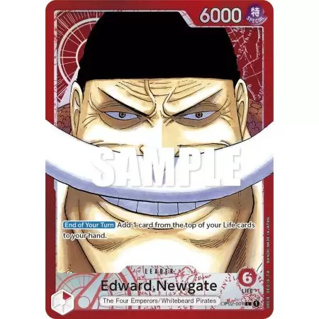 Edward.Newgate (Alternate Art) – OP2 Paramount War | Carta ONE PIECE en México