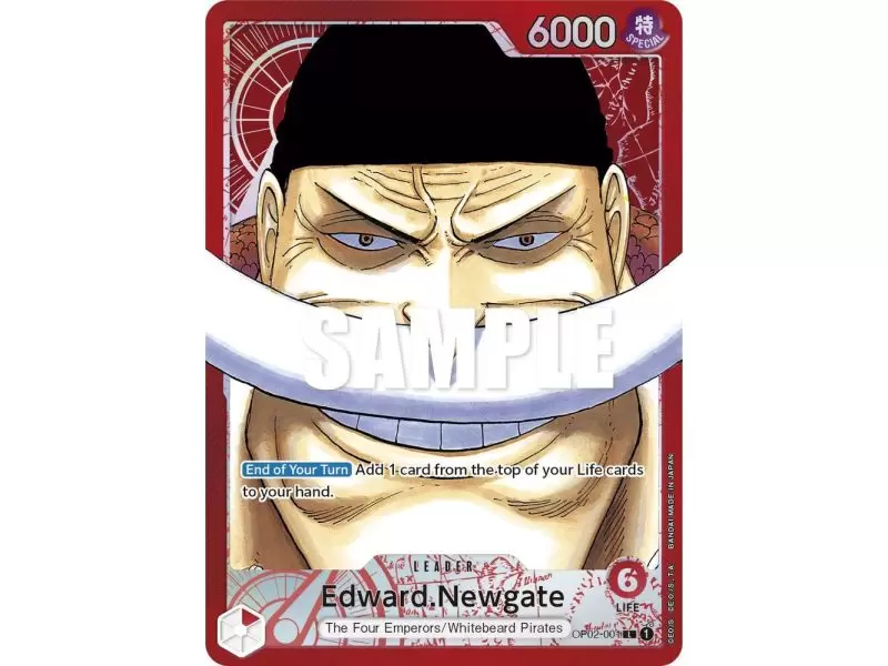 Edward.Newgate (Alternate Art) – OP2 Paramount War | Carta ONE PIECE en México