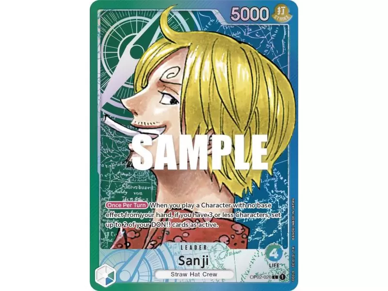 Sanji (Alternate Art) – OP2 Paramount War | Carta ONE PIECE en México