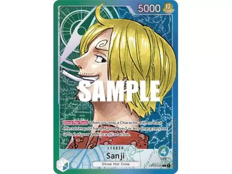 Sanji (Alternate Art) – OP2 Paramount War | Carta ONE PIECE en México