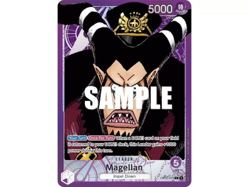 Magellan (Alternate Art) – OP2 Paramount War | Carta ONE PIECE en México