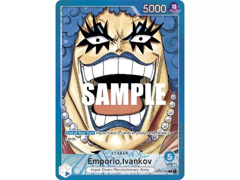 Emporio.Ivankov (Alternate Art) – OP2 Paramount War | Carta ONE PIECE en México