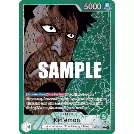 Kin'emon (Alternate Art) – OP2 Paramount War | Carta ONE PIECE en México