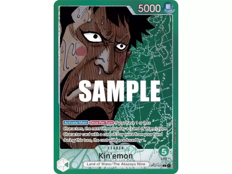 Kin'emon (Alternate Art) – OP2 Paramount War | Carta ONE PIECE en México