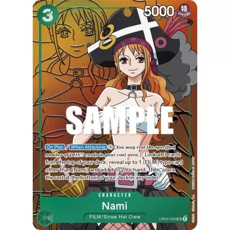 Nami (Alternate Art) – OP2 Paramount War | Carta ONE PIECE en México