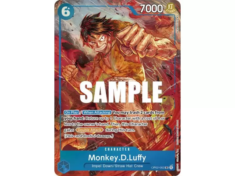 Monkey.D.Luffy (Alternate Art) – OP2 Paramount War | Carta ONE PIECE en México