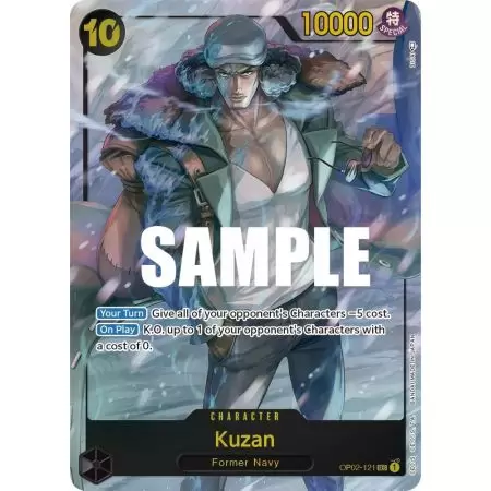 Kuzan (Alternate Art) – OP2 Paramount War | Carta ONE PIECE en México