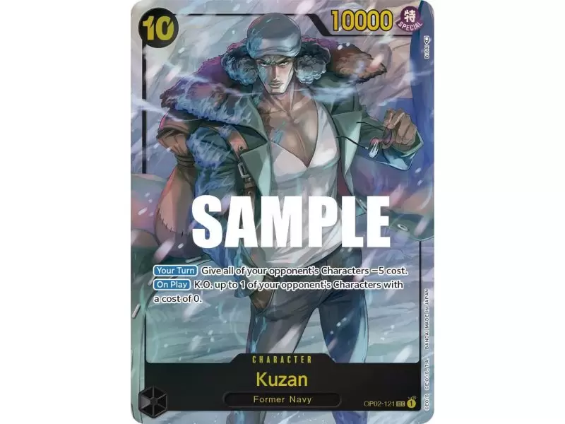Kuzan (Alternate Art) – OP2 Paramount War | Carta ONE PIECE en México