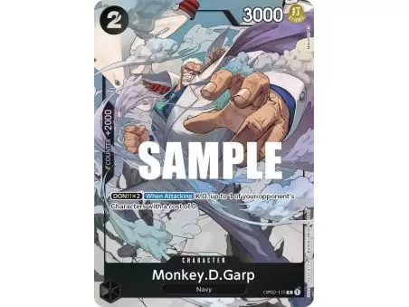 Monkey.D.Garp (Alternate Art) – OP2 Paramount War | Carta ONE PIECE en México