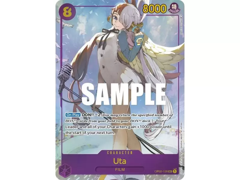 Uta (Alternate Art) – OP2 Paramount War | Carta ONE PIECE en México