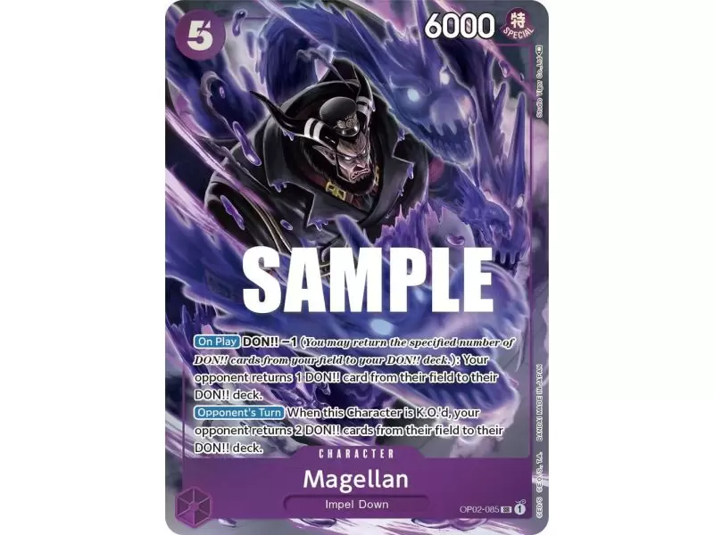 Magellan (Alternate Art) – OP2 Paramount War | Carta ONE PIECE en México