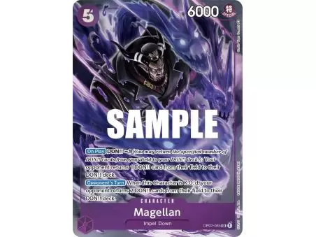 Magellan (Alternate Art) – OP2 Paramount War | Carta ONE PIECE en México