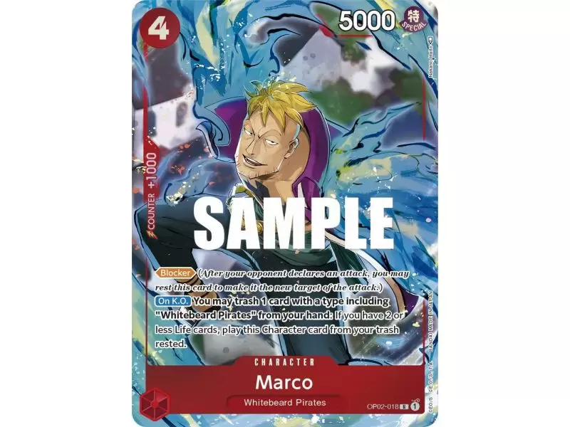 Marco (Alternate Art) – OP2 Paramount War | Carta ONE PIECE en México