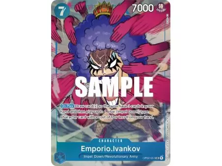 Emporio.Ivankov (Alternate Art) – OP2 Paramount War | Carta ONE PIECE en México