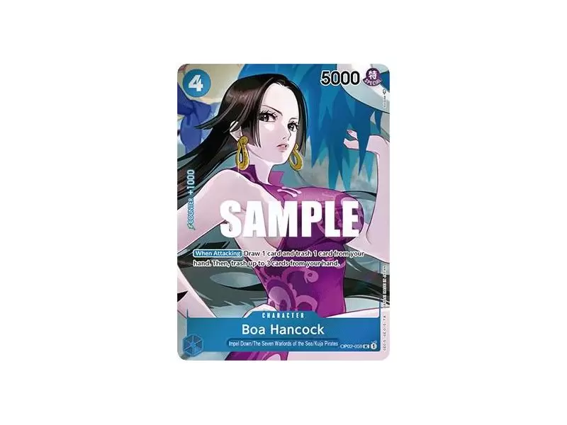 Boa Hancock (Box Topper) – OP2 Paramount War | Carta ONE PIECE en México