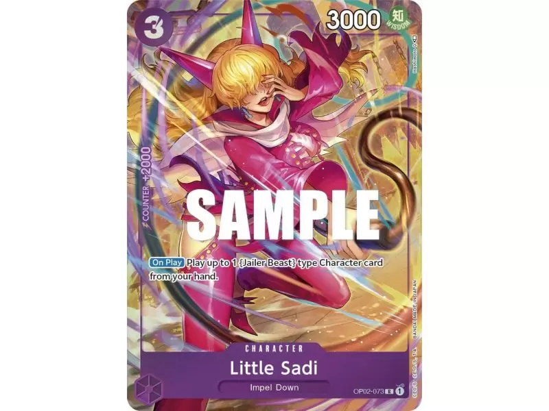 Little Sadi (Alternate Art) – OP2 Paramount War | Carta ONE PIECE en México