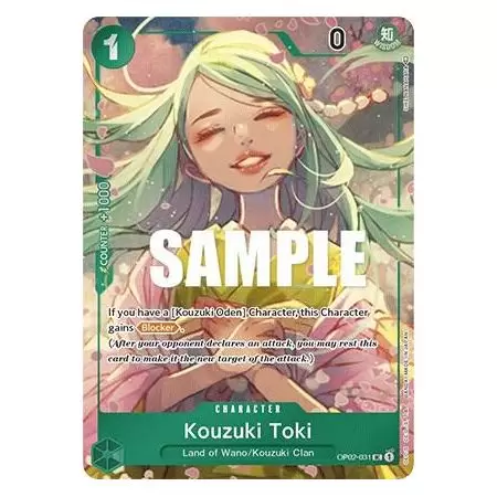 Kouzuki Toki (Box Topper) – OP2 Paramount War | Carta ONE PIECE en México