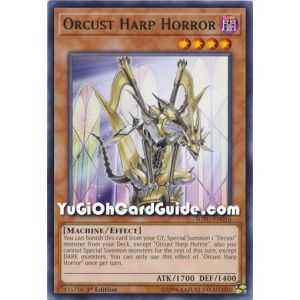 Orcust Harp Horror (Rare) – Soul Fusion | Carta YUGIOH en México