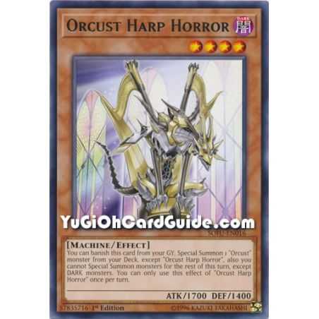 Orcust Harp Horror (Rare) – Soul Fusion | Carta YUGIOH en México