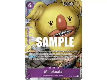 Minokoala (Box Topper) – OP2 Paramount War | Carta ONE PIECE en México