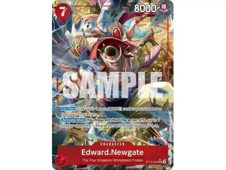 Edward. Newgate (Leader) (ST15) – OP2 Paramount War | Carta ONE PIECE en México