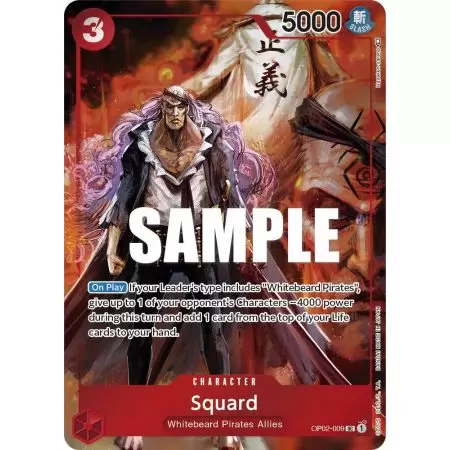 Squard (Uncommon) (Box Topper) – OP2 Paramount War | Carta ONE PIECE en México